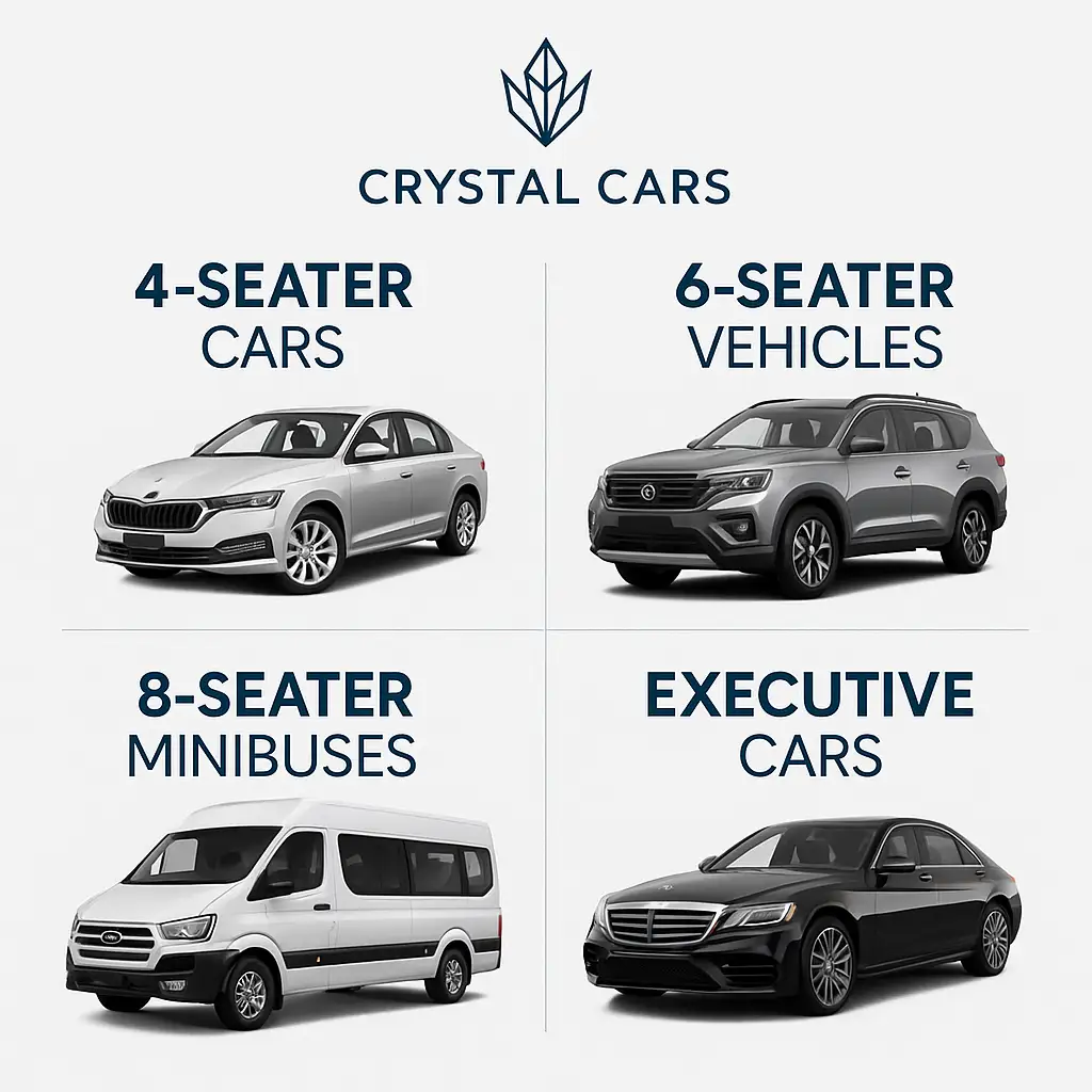 Crystal Cars All Standard Fleet Types